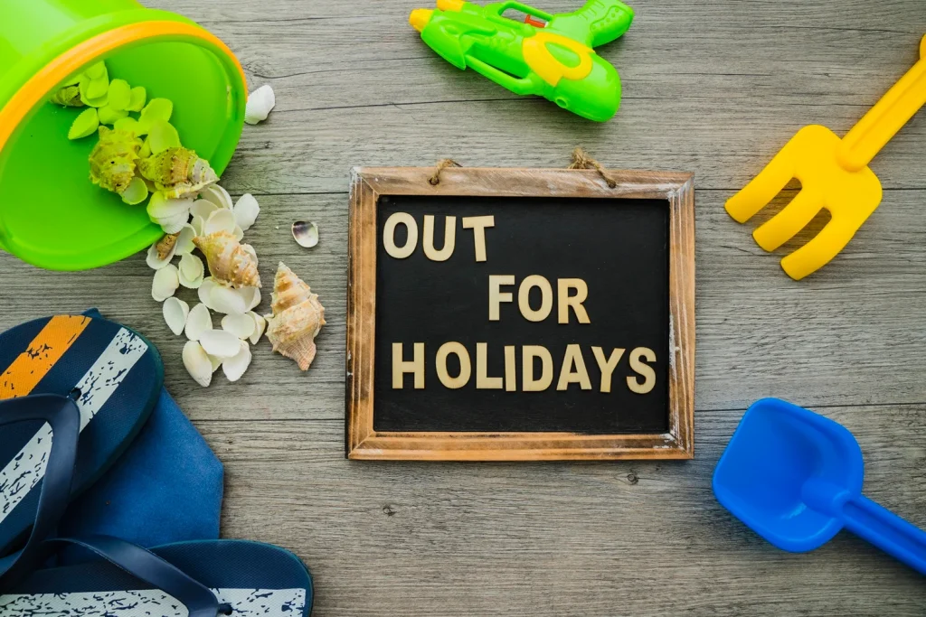warehouse shutdown during the festive holidays